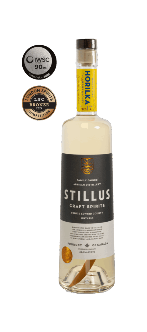 silver Medal IWSC traditional ukrainian Horilka with pepper and honey by Stillus Distillery